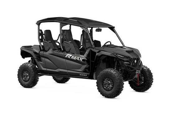 A black ATV